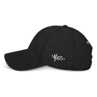 NXS logo - Minimal - Black - Denim cap