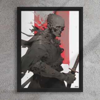 Resurrected Ronin by Pixelpusher.eth - Framed canvas